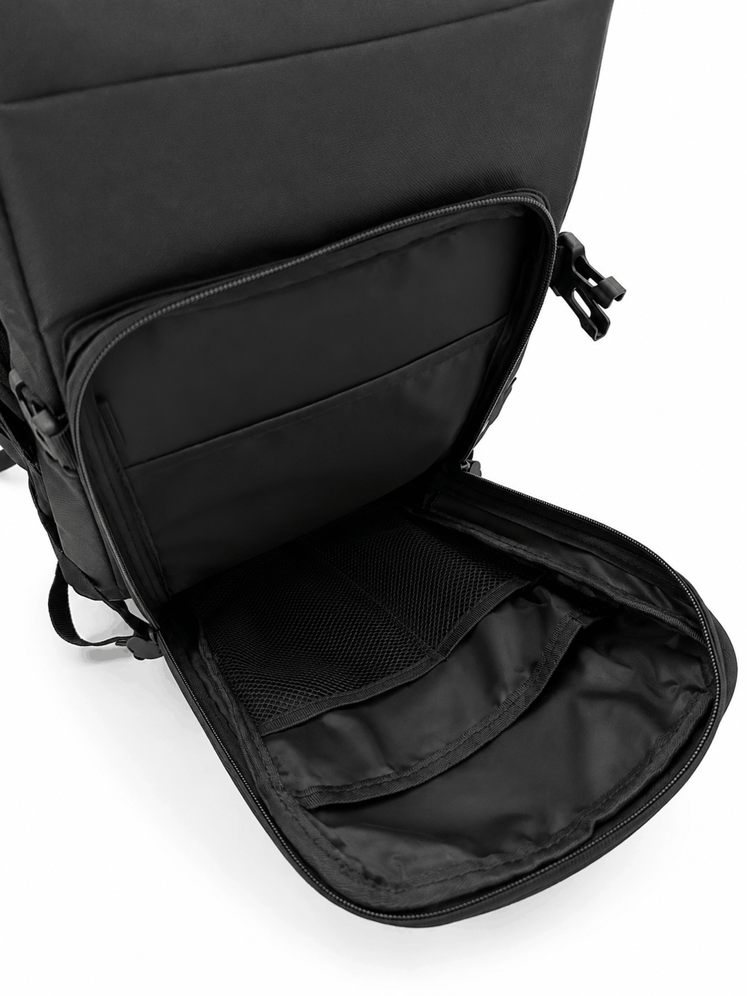 Black Airsoft 360 MOLLE taktikai hátizsák 45L
