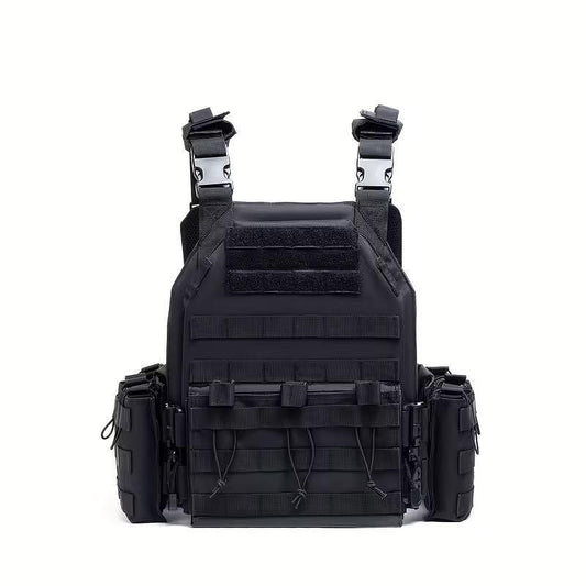 Taktikai mellény Plate Carrier, MOLLE rendszer, modulokkal - állítható