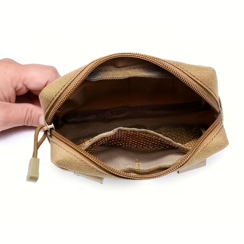 Taktikai tasak, táska, vízszintes, MOLLE rendszer
