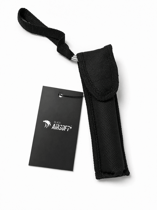 Black Airsoft RAPTOR 40cm teleszkópos acélbot tokkal