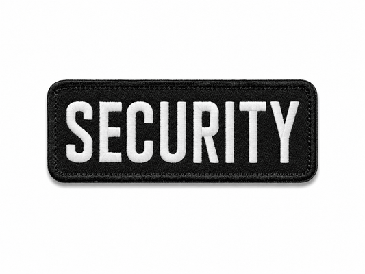 SECURITY tépőzáras felvarró 25x9 cm
