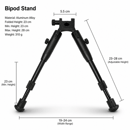 BlackAirsoft EagleForce taktikai bipod