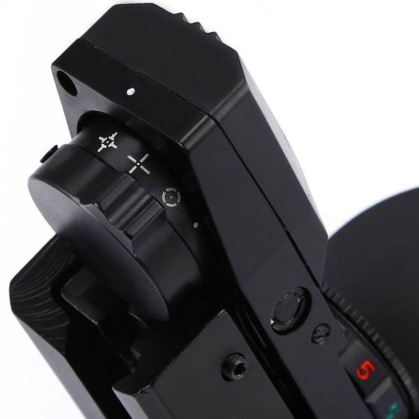 HD-101 reflex irányzék piros és zöld céltávcsővel, 4 üzemmód és állítható fényerő