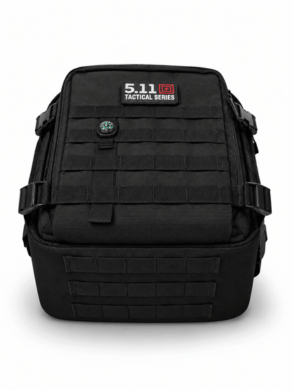 Black Airsoft 360 MOLLE taktikai hátizsák 45L