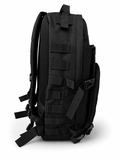 Black Airsoft 360 MOLLE taktikai hátizsák 45L