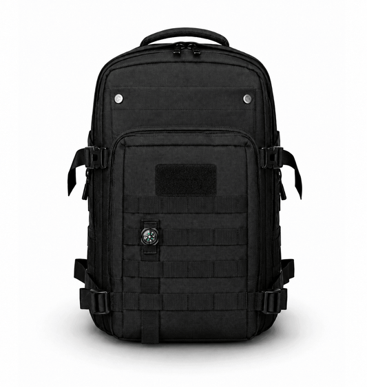 Black Airsoft 360 MOLLE taktikai hátizsák 45L