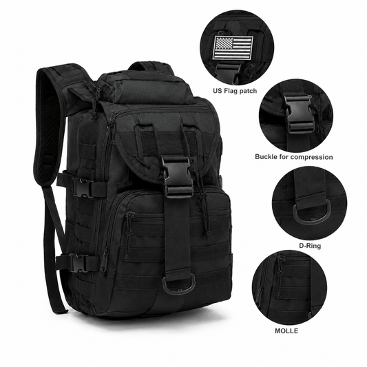BlackAirsoft CROSS-X 35L taktikai hátizsák