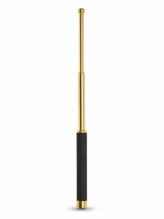 Black Airsoft TITAN teleszkópos acélbot 52 cm tokkal – Króm