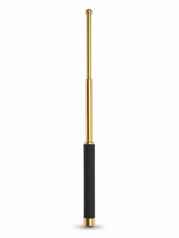 Black Airsoft TITAN teleszkópos acélbot 52 cm tokkal – Króm
