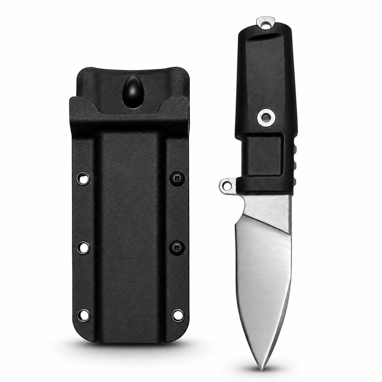 BlackAirsoft Raven taktikai kés Kydex tokkal