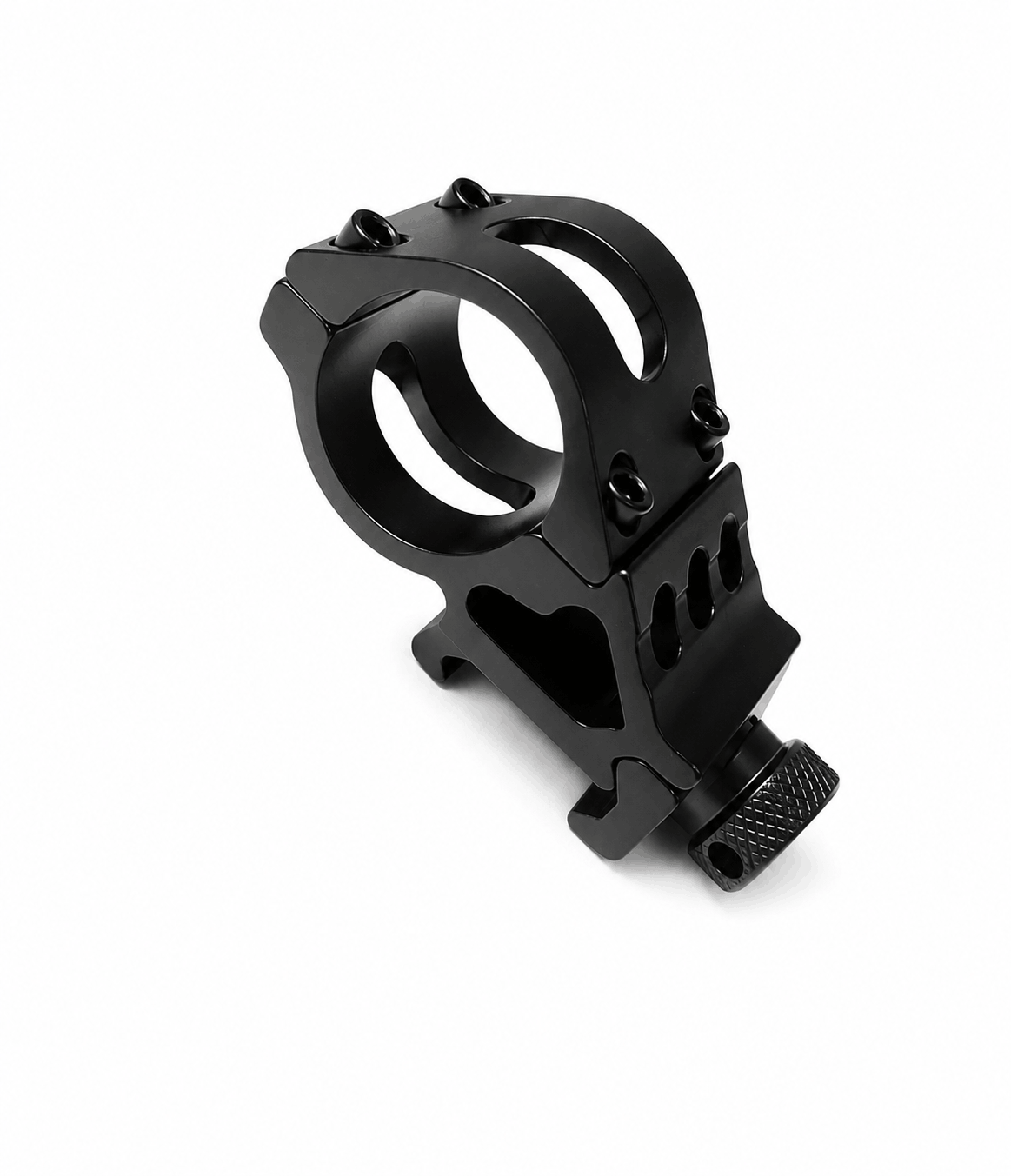 Black Airsoft 25mm Picatinny lámpafelfogató