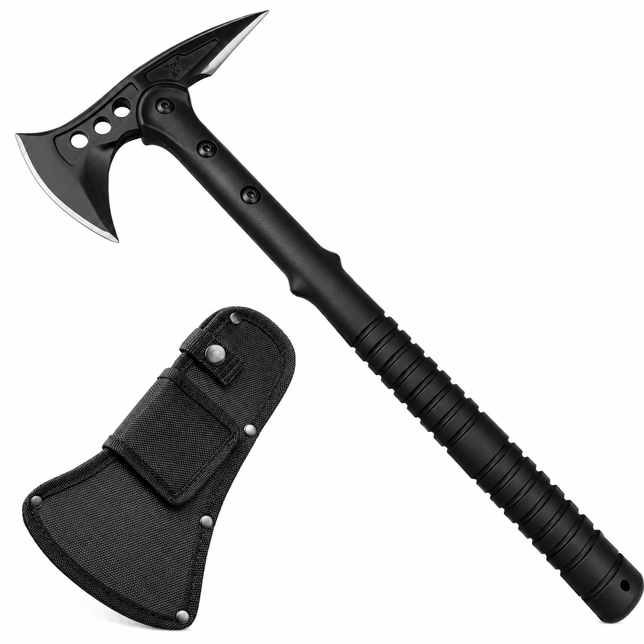 Taktikai kemping fejsze Spear Point Axe 15 Inch tokkal