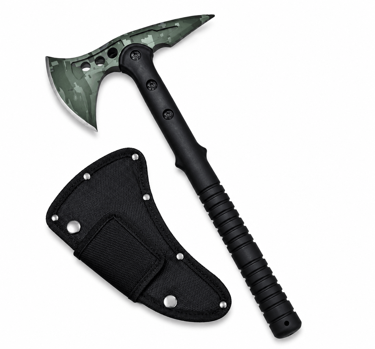 Taktikai kemping fejsze Spear Point Axe 15 Inch tokkal