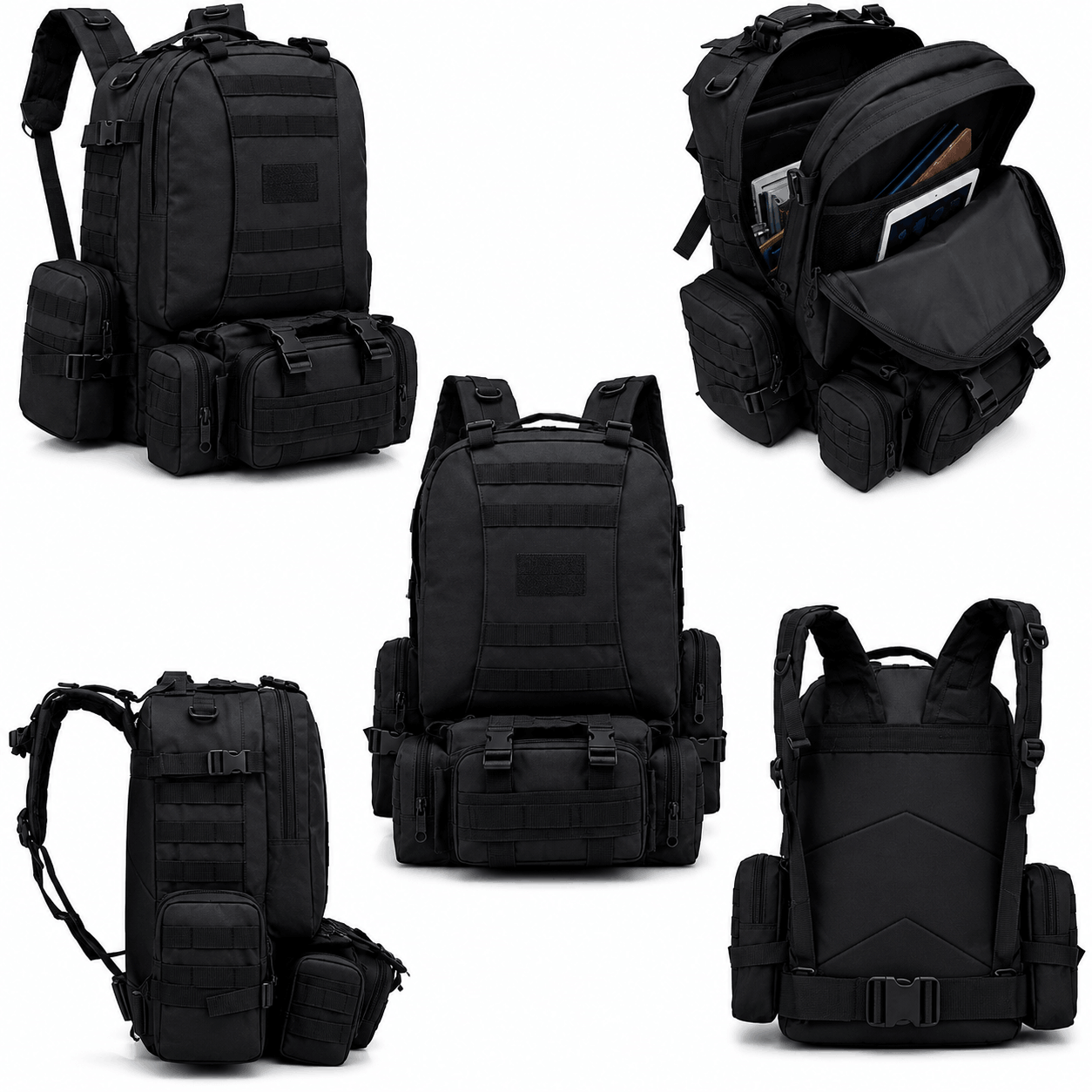 BlackAirsoft Traveler 50L taktikai hátizsák