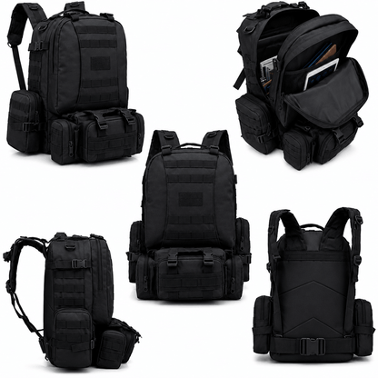 BlackAirsoft Traveler 50L taktikai hátizsák