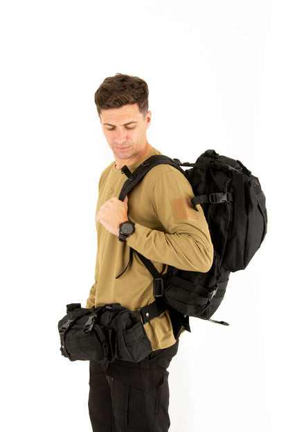 BlackAirsoft Traveler 50L taktikai hátizsák