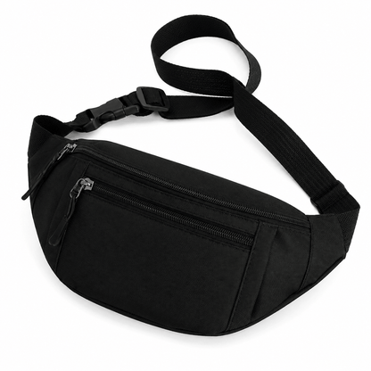 BlackAirsoft Dual Zip deréktáska/válltáska