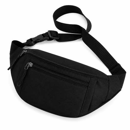 BlackAirsoft Dual Zip deréktáska/válltáska