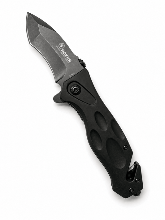 BOKER BD49 összecsukható kés övvágóval