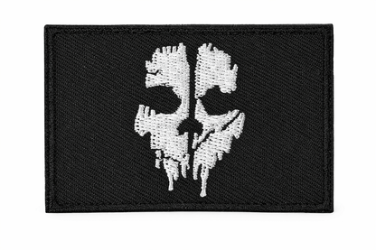Call Of Duty Ghosts Logan Walker tapasz, tépőzáras – taktikai koponyás patch