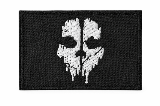 Call Of Duty Ghosts Logan Walker tapasz, tépőzáras – taktikai koponyás patch