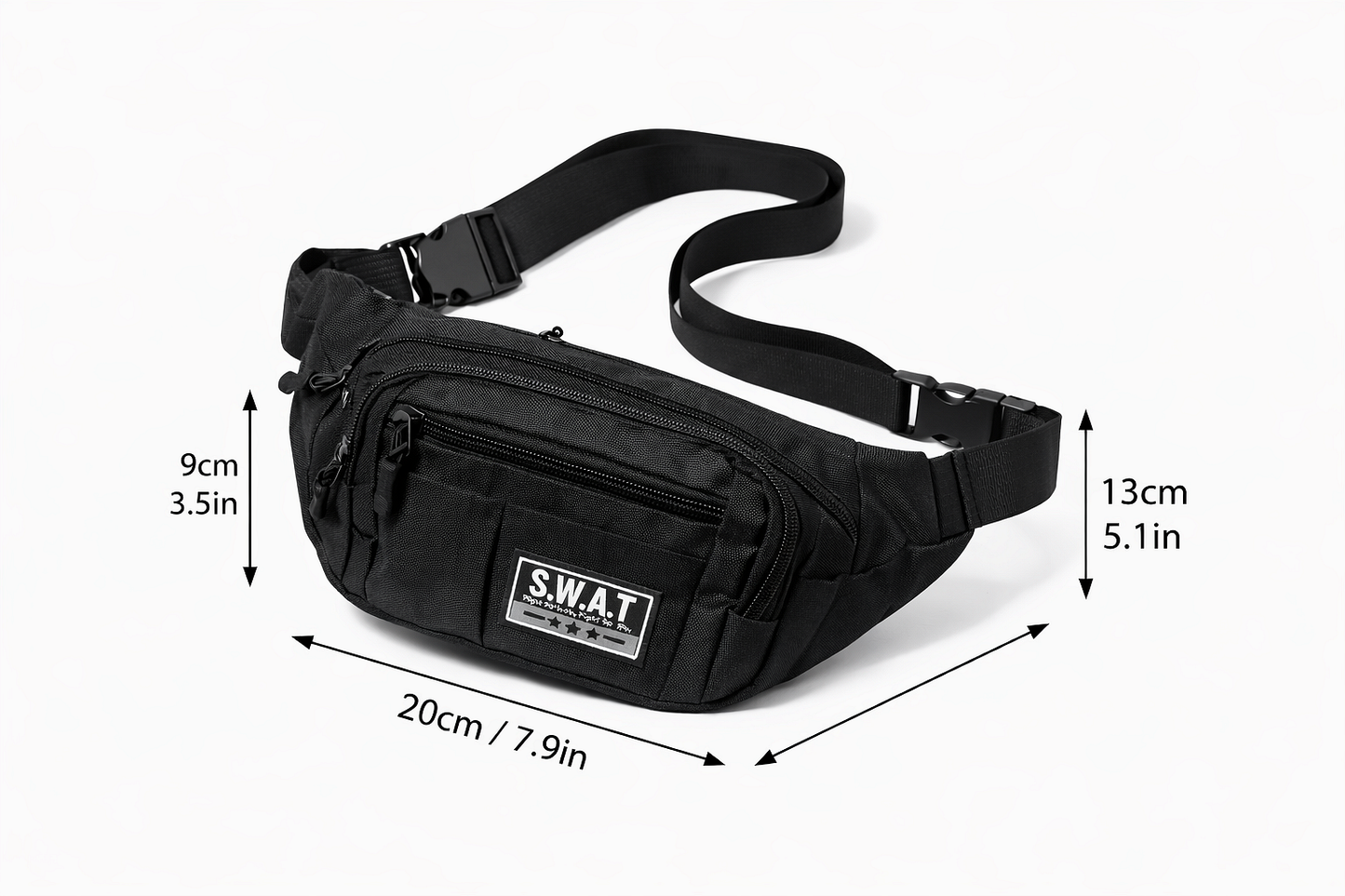 SWAT deréktáska – kompakt EDC táska