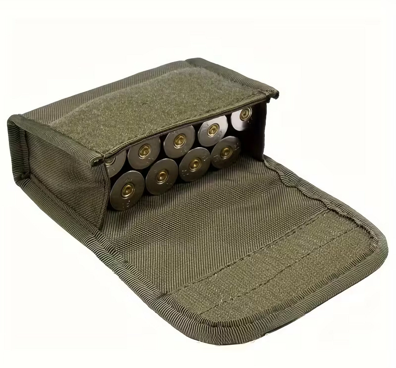 12g-os lőszertáska 10 tárhellyel, MOLLE rendszerrel