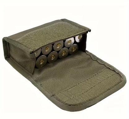 12g-os lőszertáska 10 tárhellyel, MOLLE rendszerrel