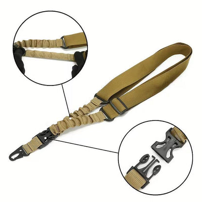 Egypontos fegyverszíj hosszú fegyverhez