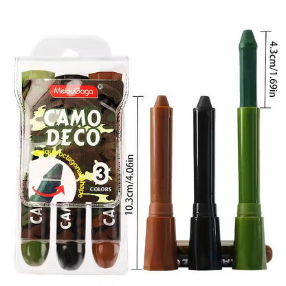 Álcázó arckrém – 3 stift a taktikai álcázáshoz