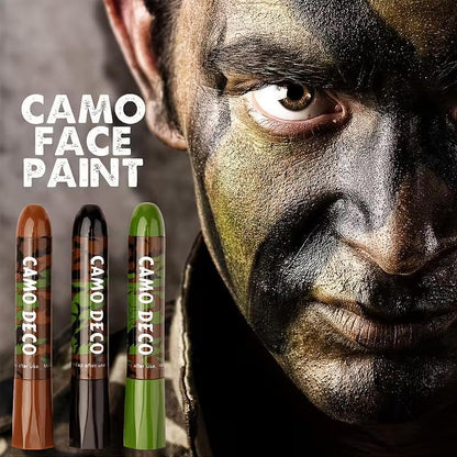 Álcázó arckrém – 3 stift a taktikai álcázáshoz