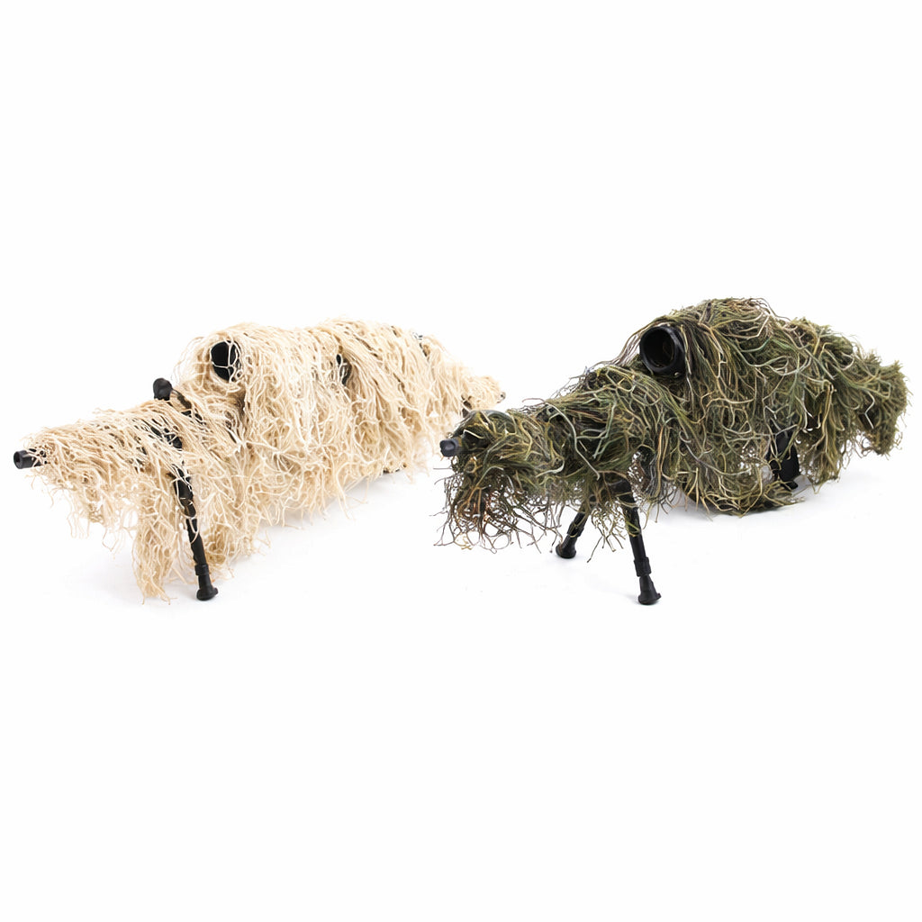 Ghillie típusú álcázóborítás fegyverhez