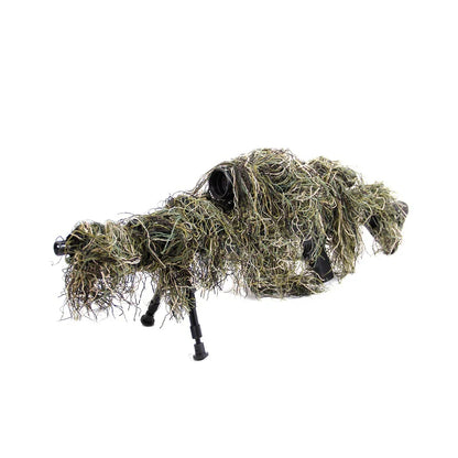 Ghillie típusú álcázóborítás fegyverhez