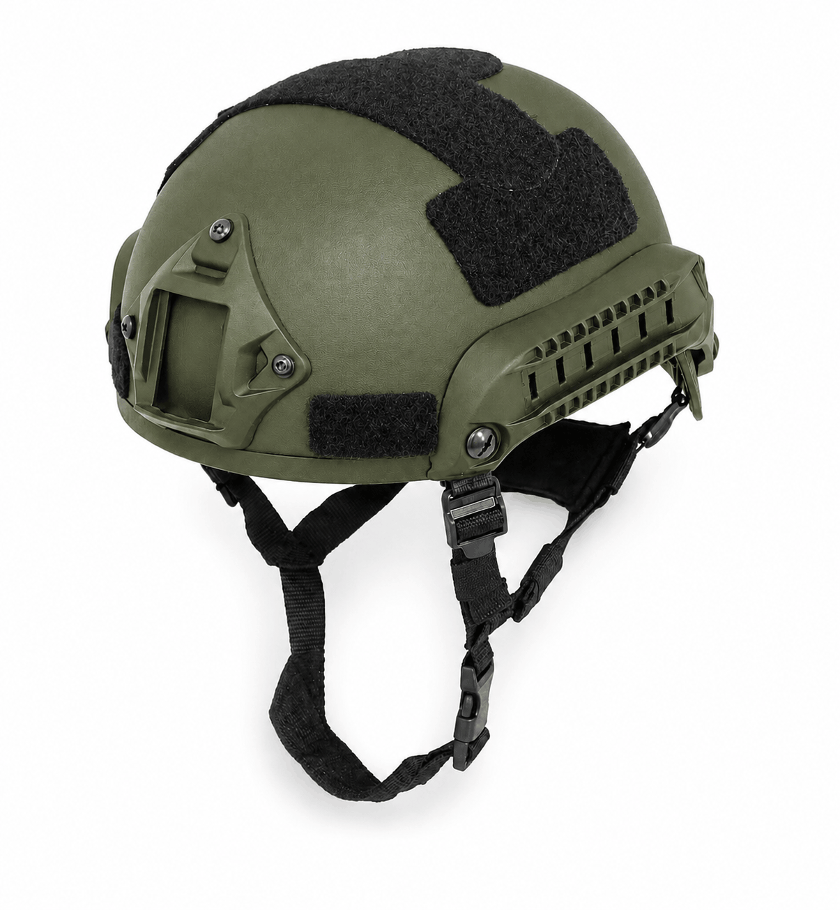Airsoft MICH High-Cut sisak NVG rögzítővel és sínekkel