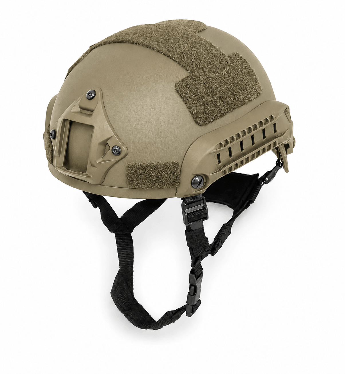Airsoft MICH High-Cut sisak NVG rögzítővel és sínekkel