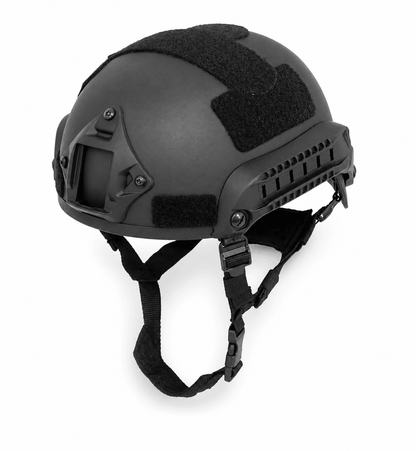 Airsoft MICH High-Cut sisak NVG rögzítővel és sínekkel