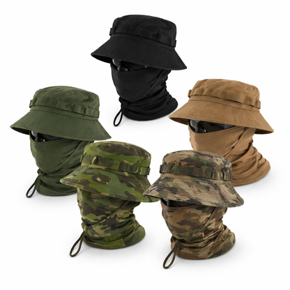 Taktikai sapka és balaclava szett