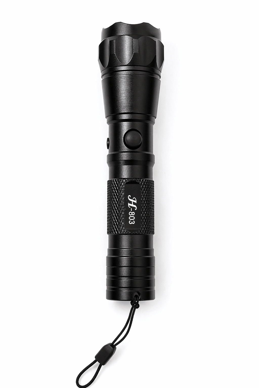 Black Airsoft 903 12V LED zseblámpa töltővel és akkumulátorral