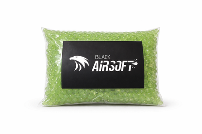 Fluoreszkáló tracer Airsoft BB, 0,12 g, 6 mm – 2000 db, zöld Glow BB