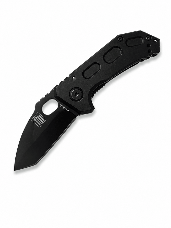 Black Airsoft KA-BAR mini összecsukható kés - EDC