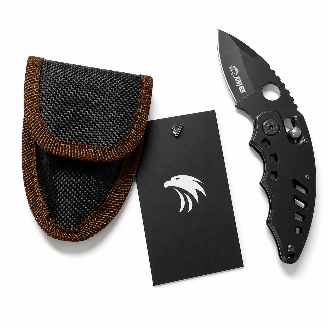 Mini összecsukható kés Black Airsoft KNIFES - EDC