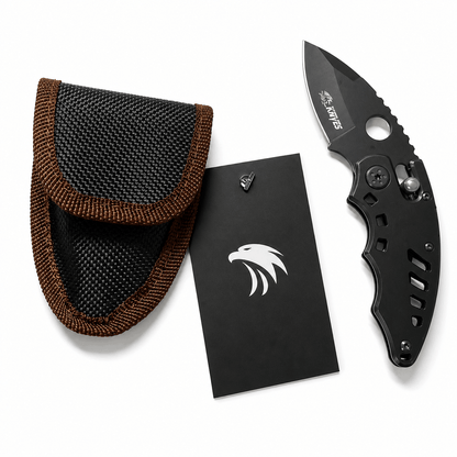 Mini összecsukható kés Black Airsoft KNIFES - EDC