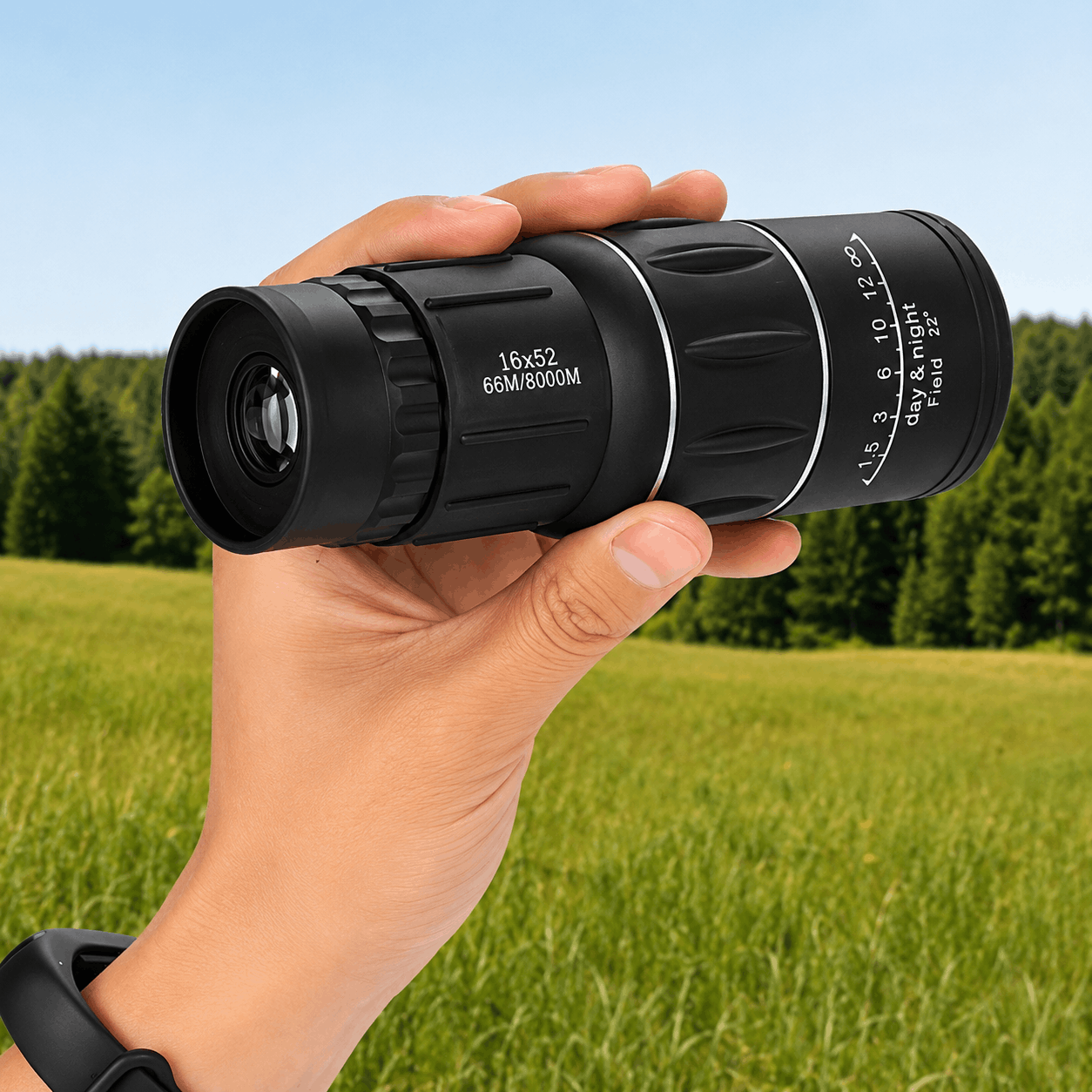 Monokulár 16x52 nappali és éjszakai látás Day & Night