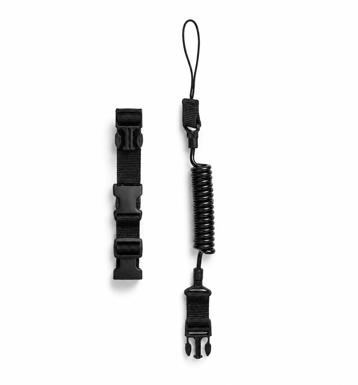 BlackAirsoft Tough pisztoly biztonsági zsinór, spirálzsinór, rögzítőszíj