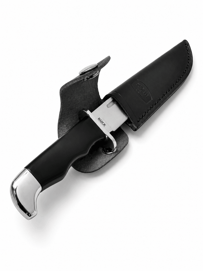 BUCK 119 outdoor kés bőr tokkal