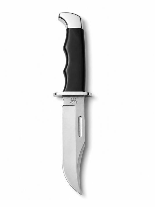 BUCK 119 outdoor kés bőr tokkal
