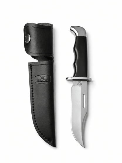 BUCK 119 outdoor kés bőr tokkal