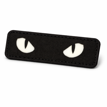 Taktikai világító jelvény, "macskaszem" patch – Glow in the Dark