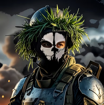 Taktikai balaclava, Call Of Duty Ghosts maszk - Logan Walker