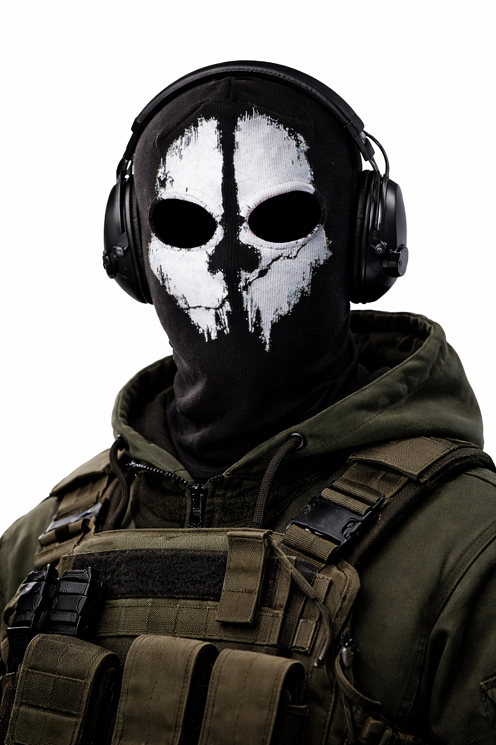 Taktikai balaclava, Call Of Duty Ghosts maszk - Logan Walker